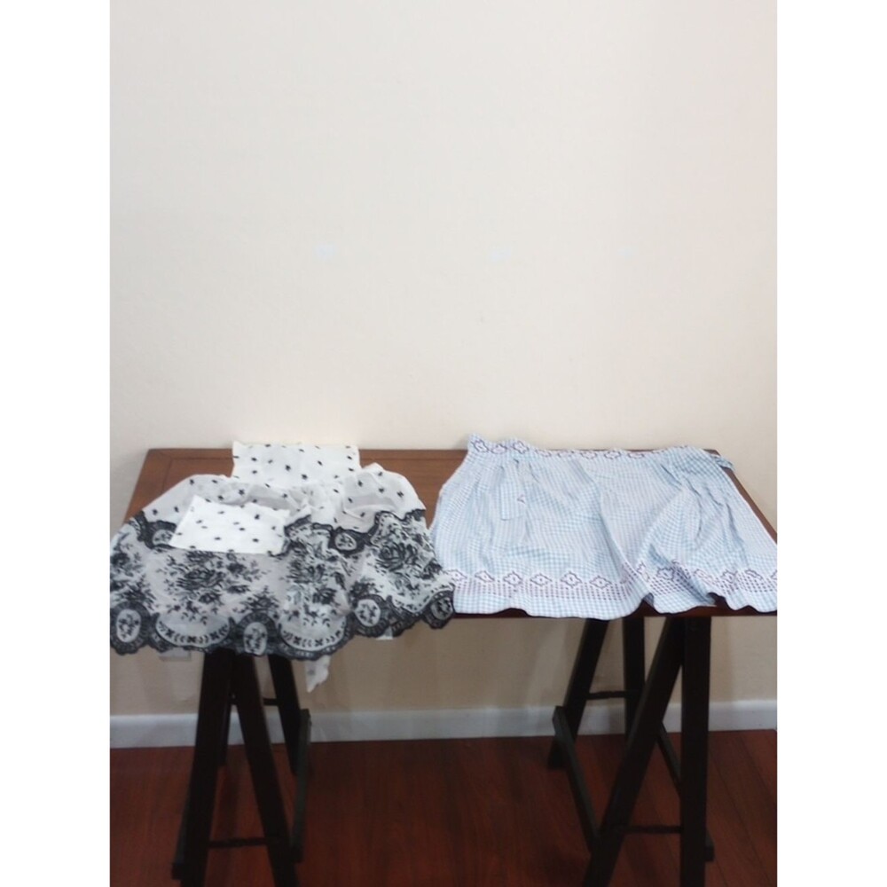 Vintage Aprons, Set Of Two